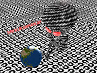 ...meine sicht wie wir von den aliens beobachtet werden, 5 stunden mit cinema 4d by djjupp...