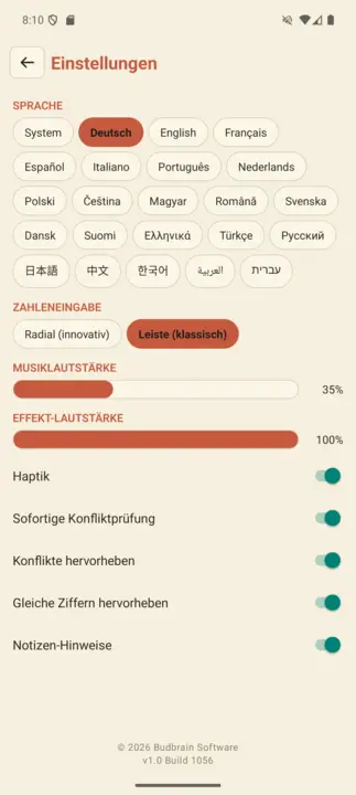 Einstellungen