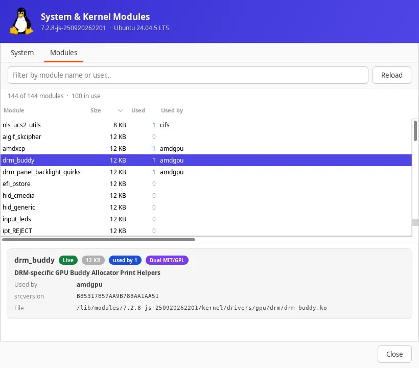 Kernel Modules