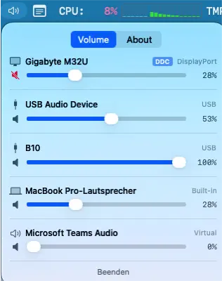 jsAudioVol