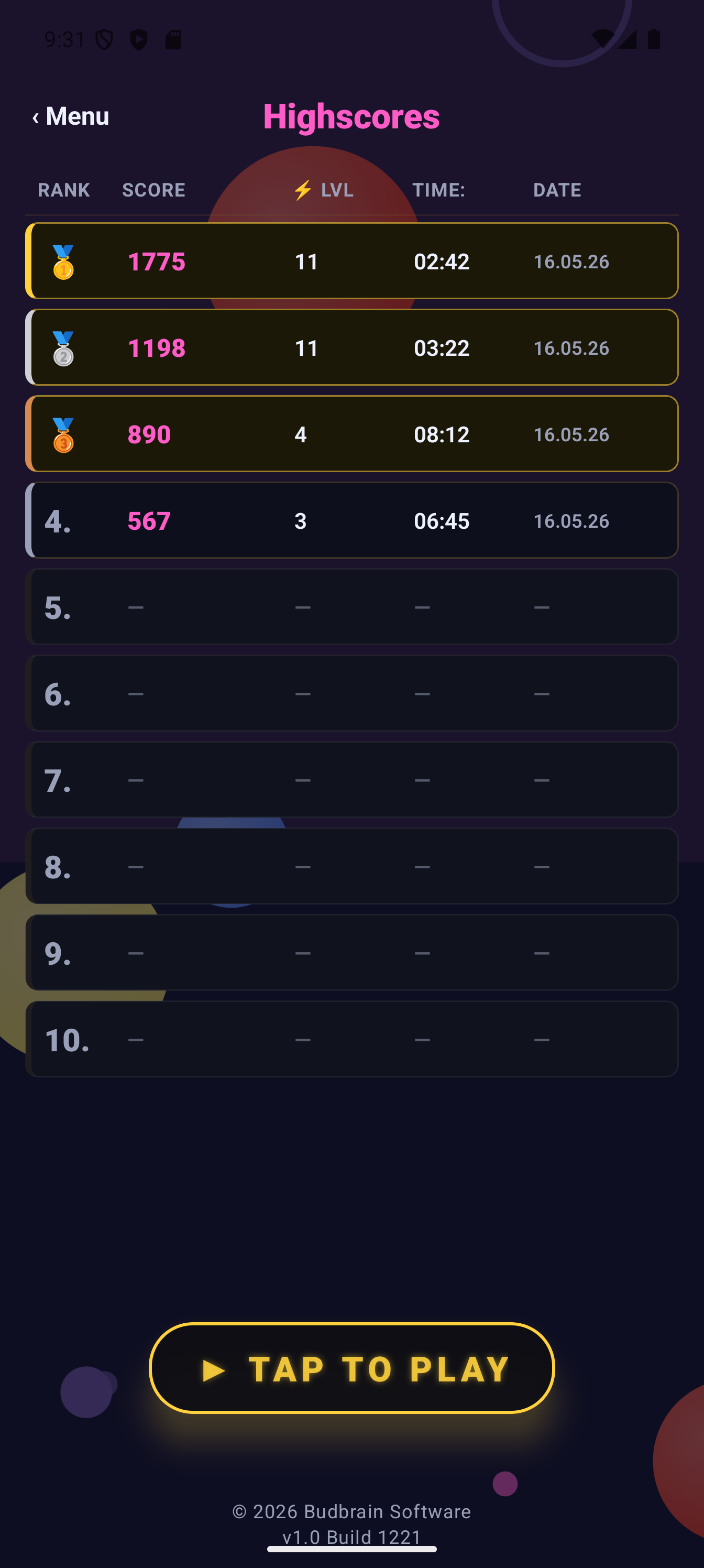 Highscores