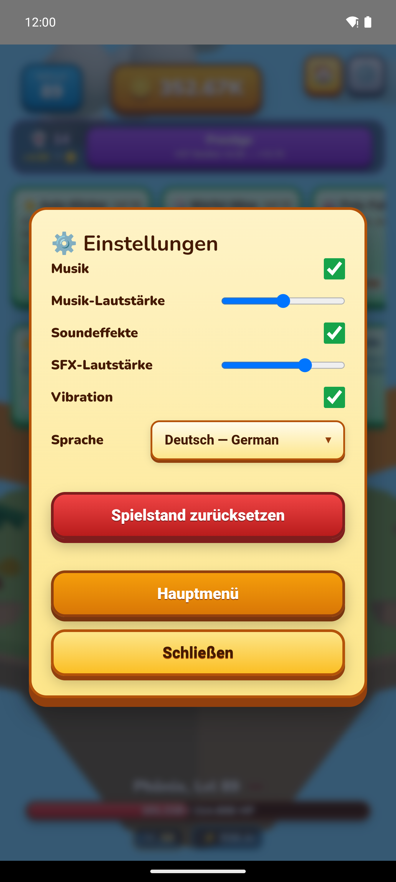 Einstellungen